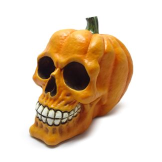 Caveira Abóbora de Halloween