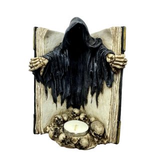 Porta-velas Ceifeira no Livro